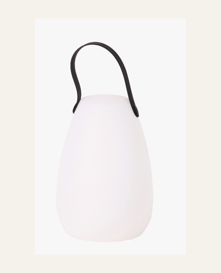 Ladattava pöytävalaisin hiilenharmaa - 14x14x20 cm hiilenharmaa - 1