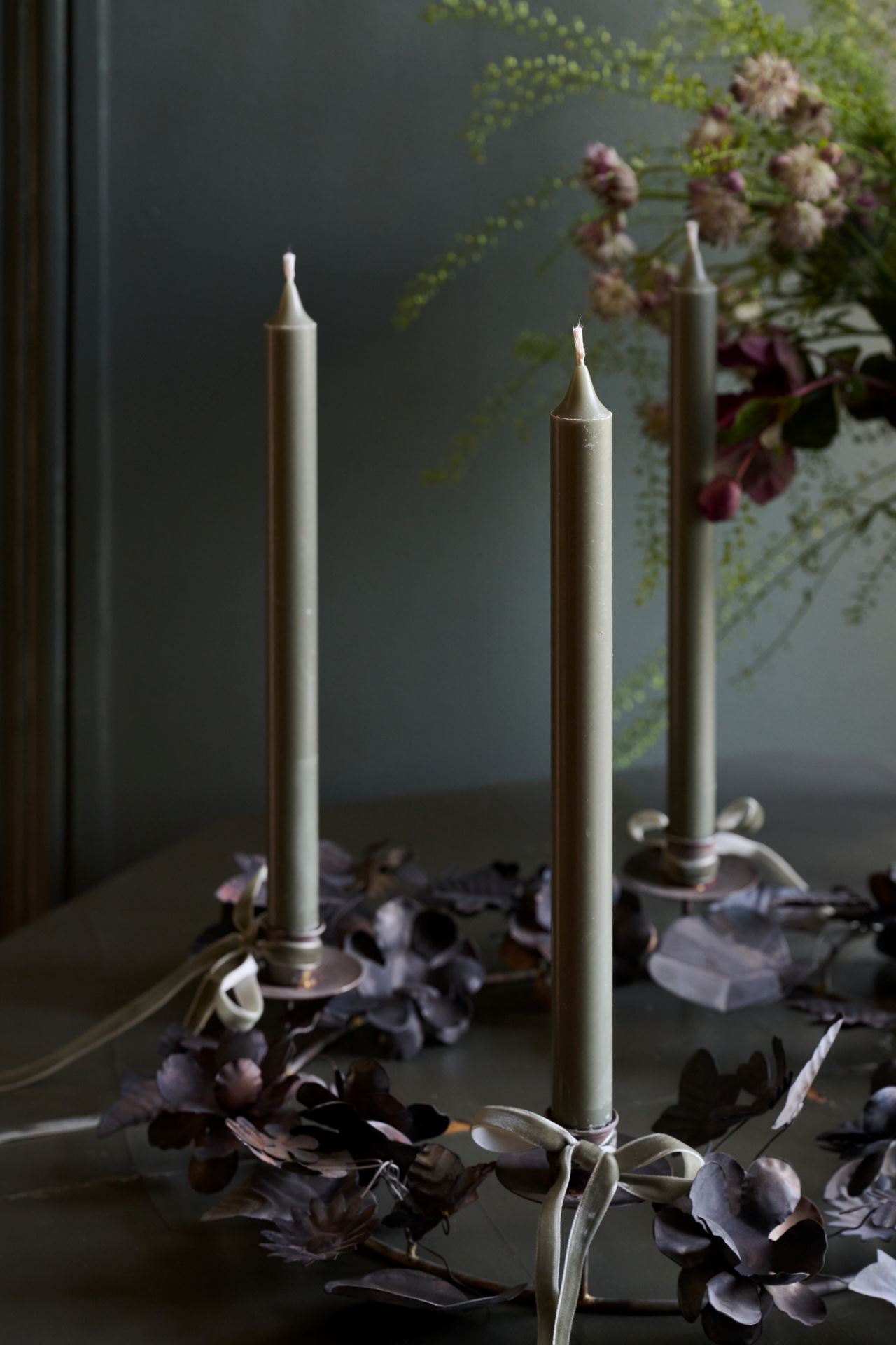 Kynttilänjalka hiilenharmaa - 31x31 cm hiilenharmaa - 1