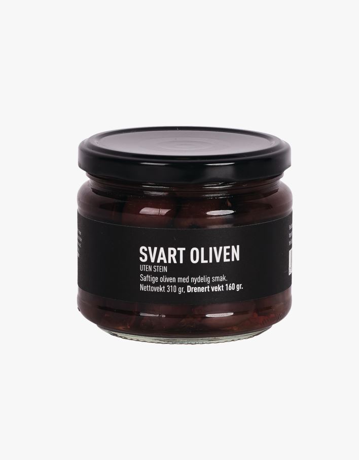 Oliivi musta - 320 g musta - 1