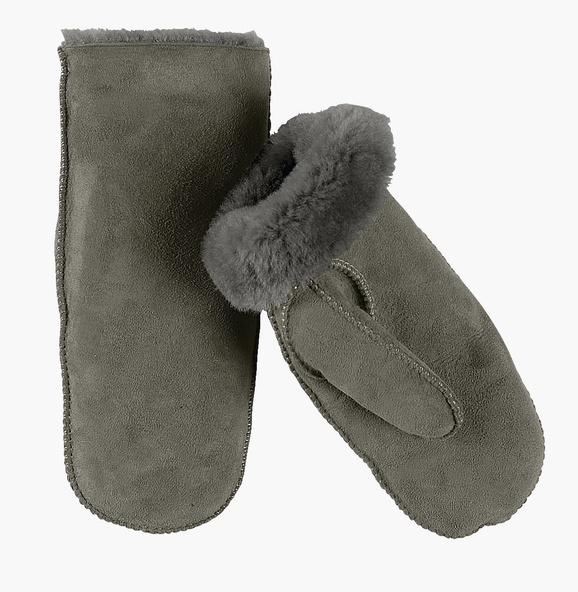 Nahkakäsineet oliivinvihreä - one size oliivinvihreä - 1