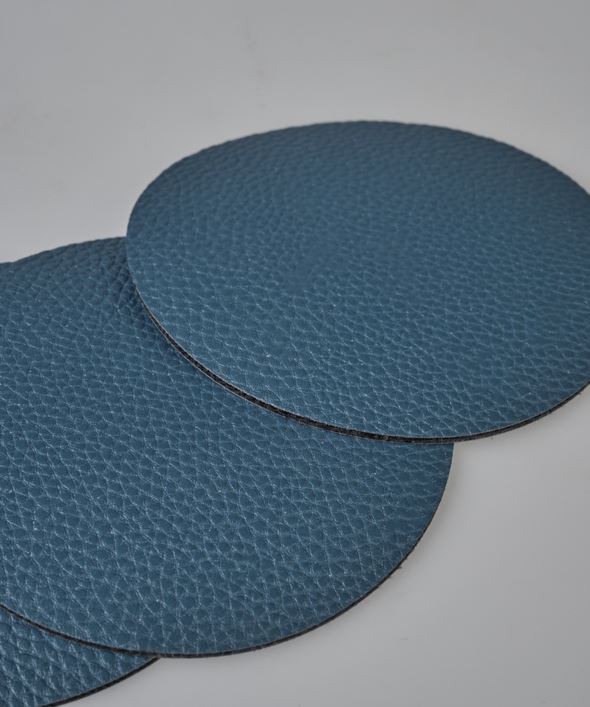 4kpl lasinalus sininen - 2