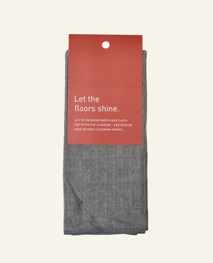 Lattiapyyhe harmaa - 40x50 cm harmaa - 1