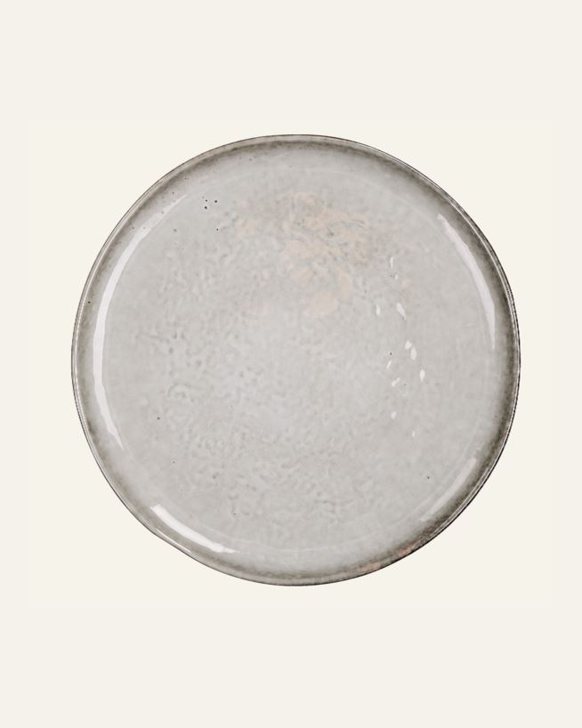 Ruokalautanen harmaa - ø27 cm harmaa - 1