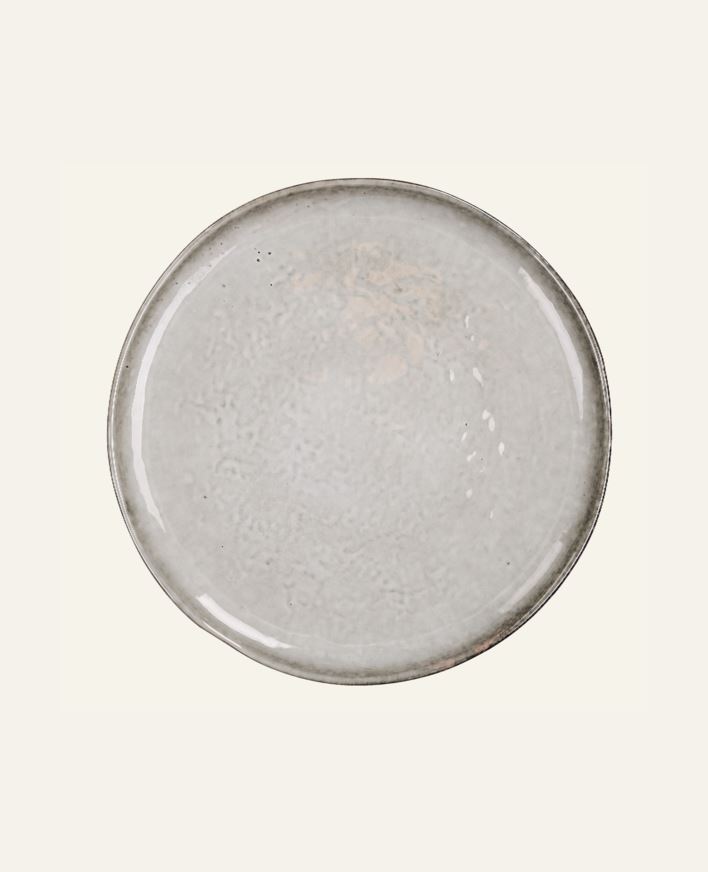 Ruokalautanen harmaa - ø27 cm harmaa - 1