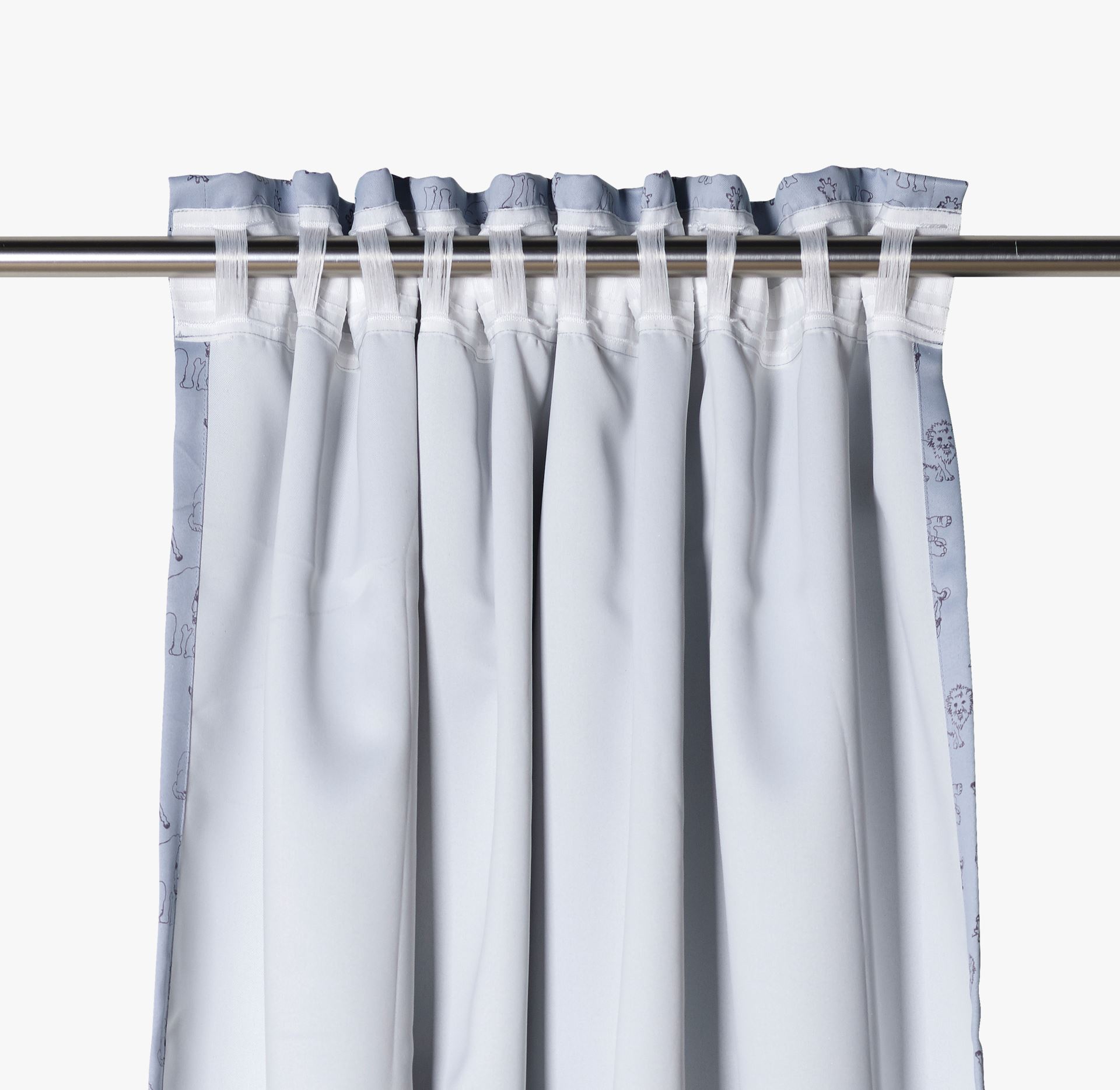 Pimentävä verho vaaleansininen - 3