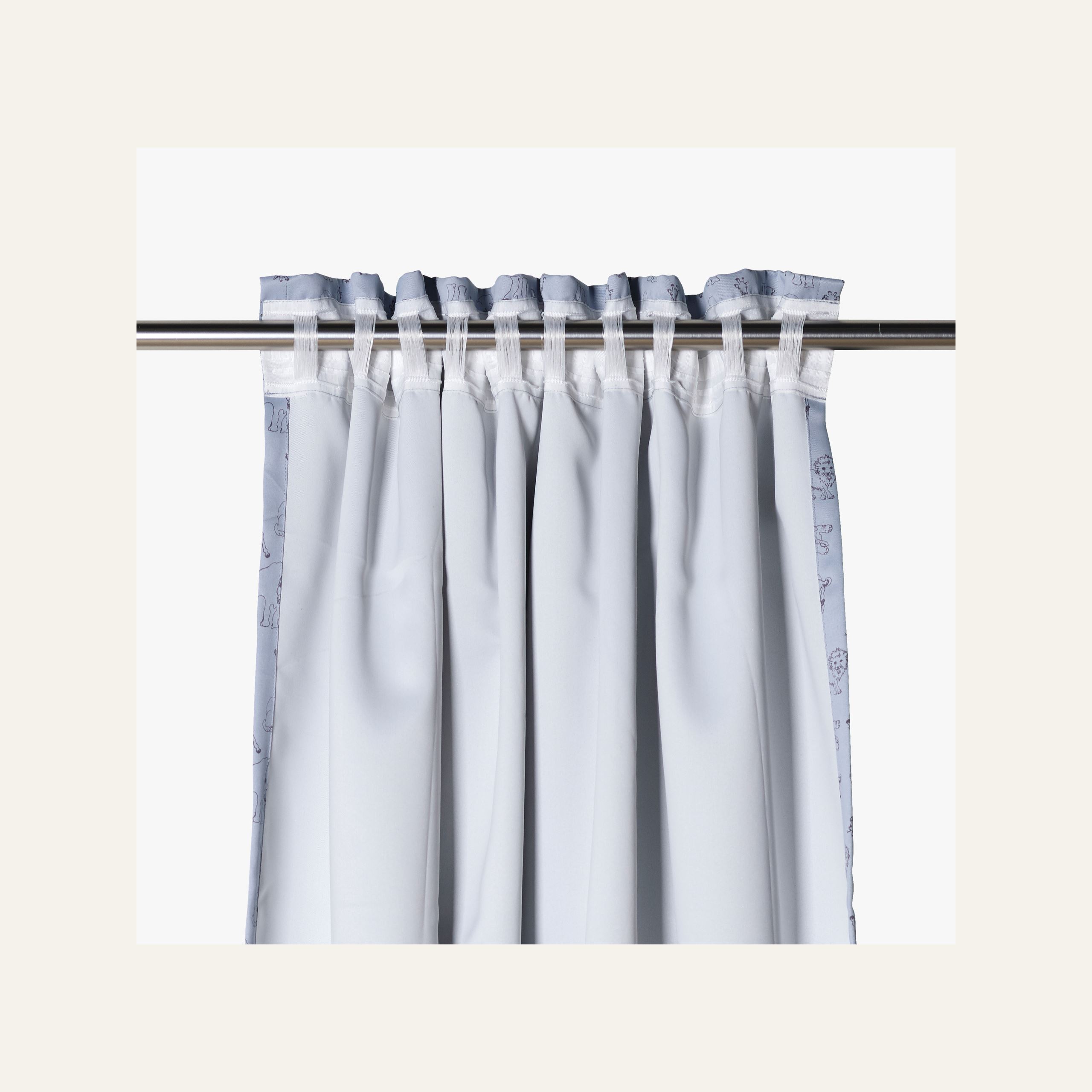 Pimentävä verho vaaleansininen - 3