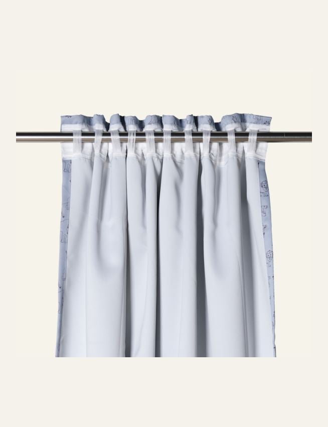 Pimentävä verho vaaleansininen - 3