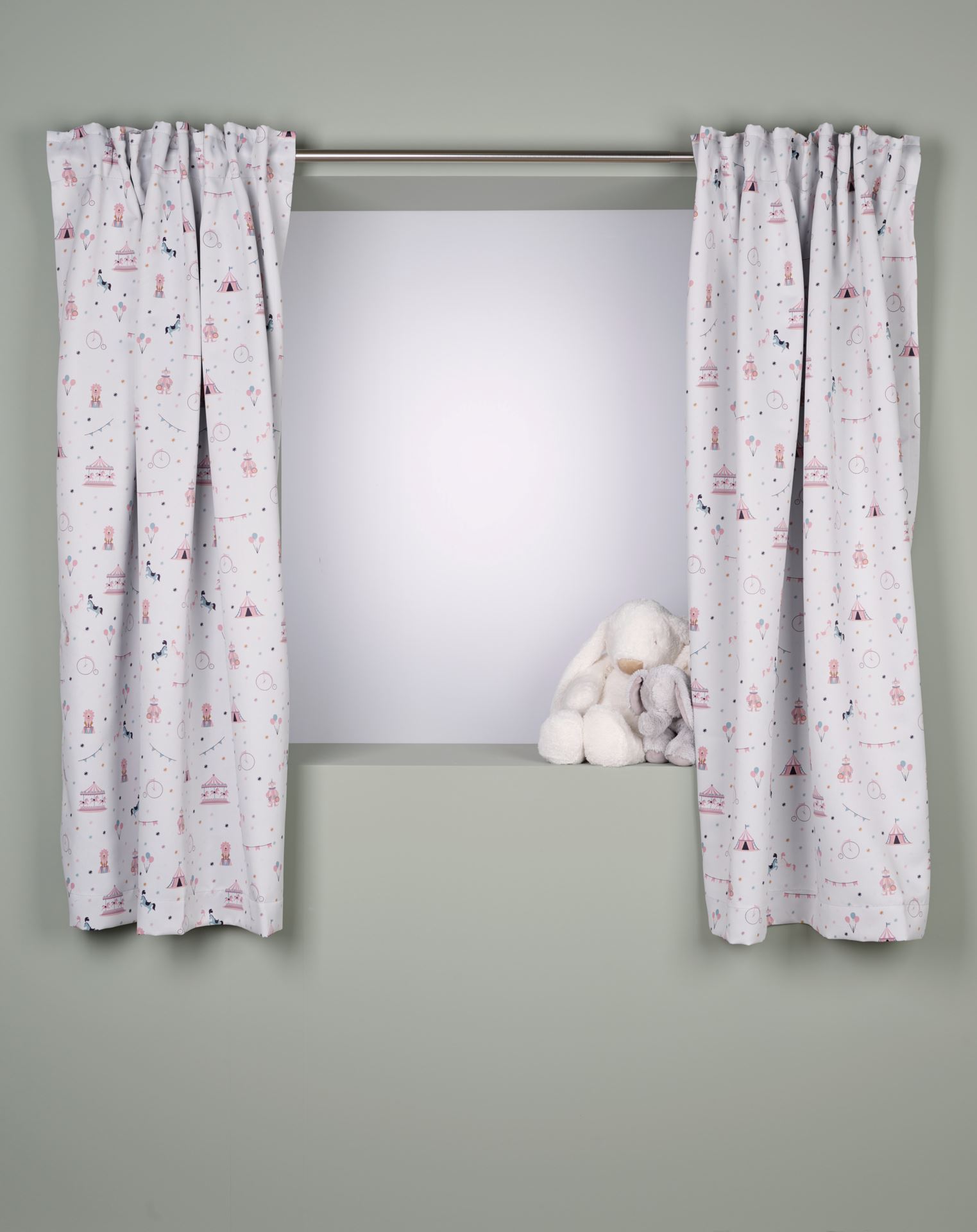 Pimentävä verho moniväri - 3