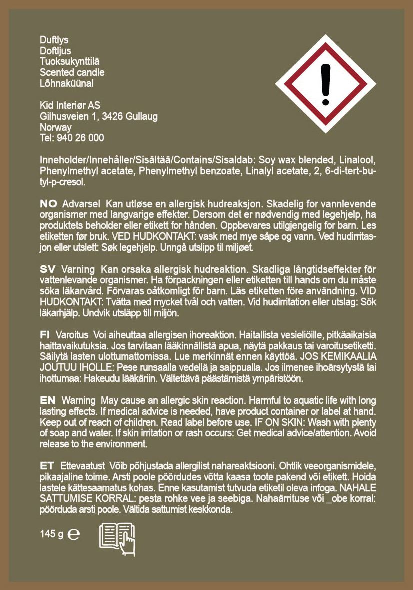 Tuoksukynttilä vihreä - 4