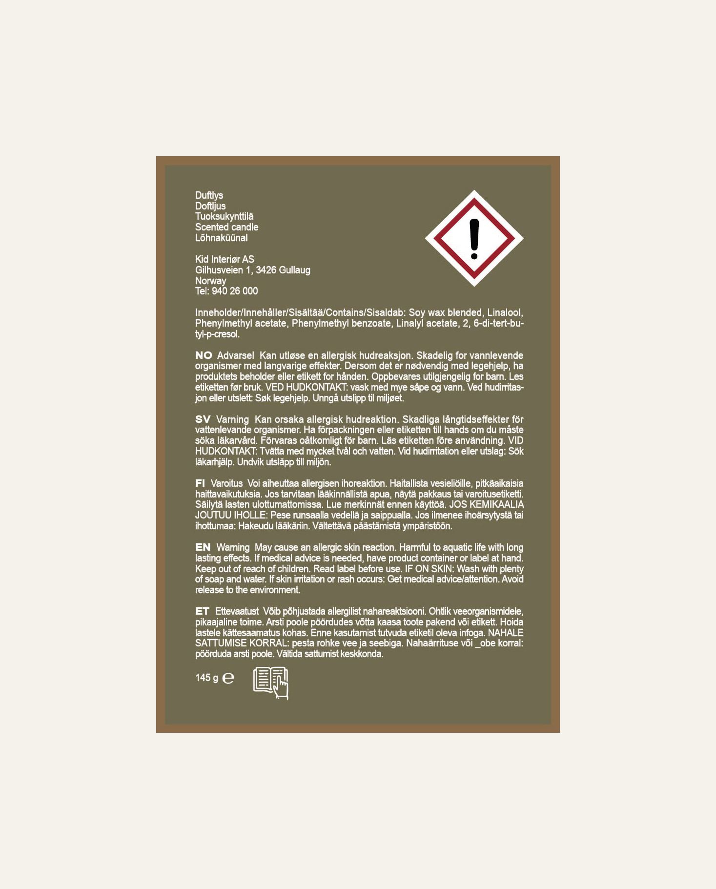 Tuoksukynttilä vihreä - 4