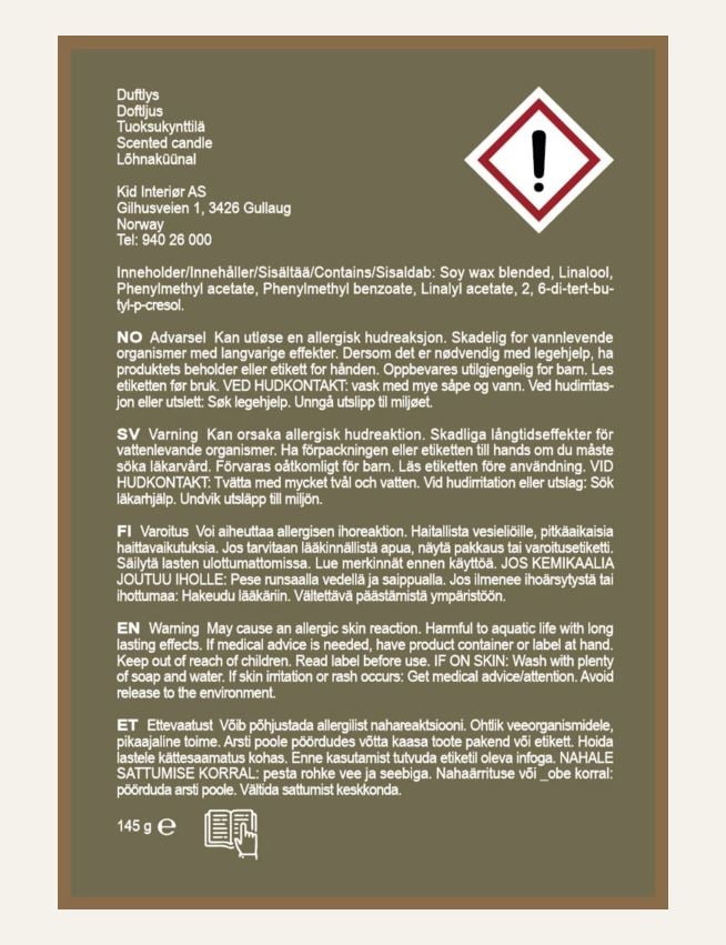 Tuoksukynttilä vihreä - 4