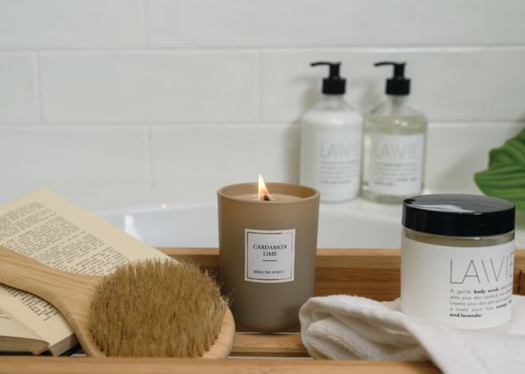 Tuoksukynttilä beige - 250 g beige - 1