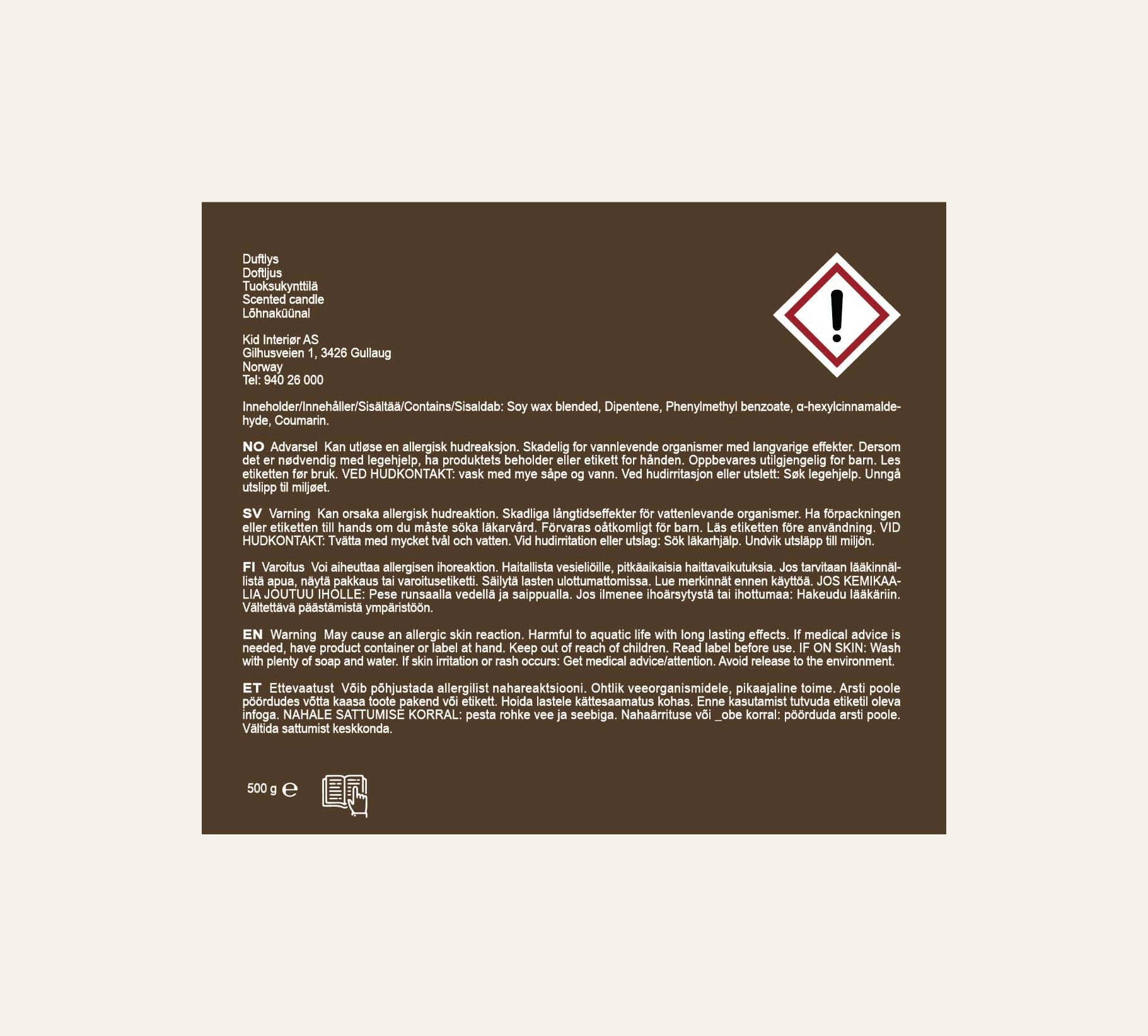 Tuoksukynttilä beige - 7