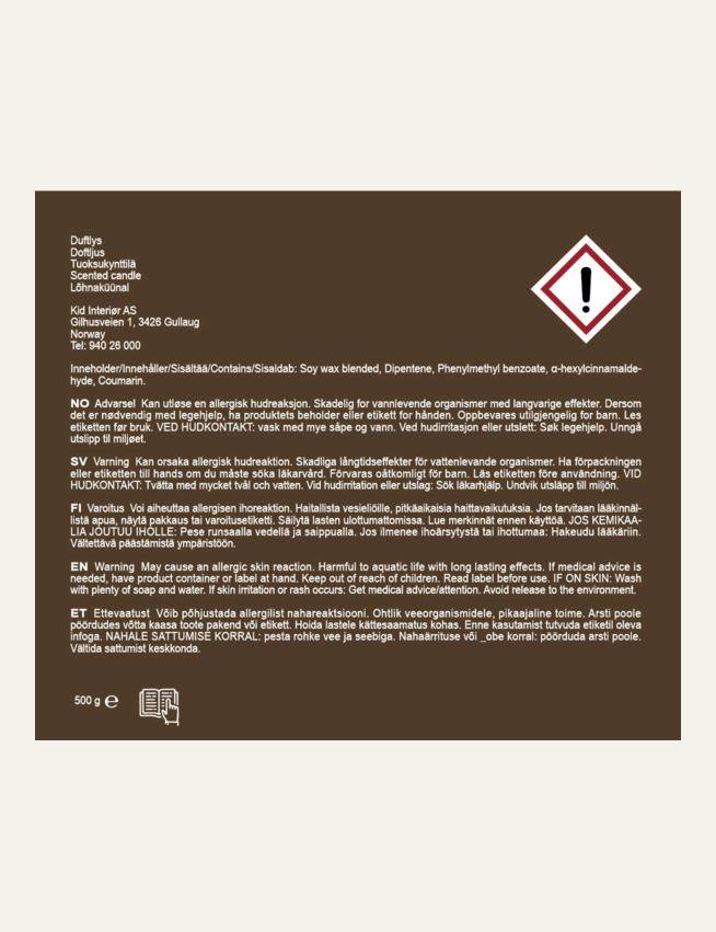 Tuoksukynttilä beige - 7