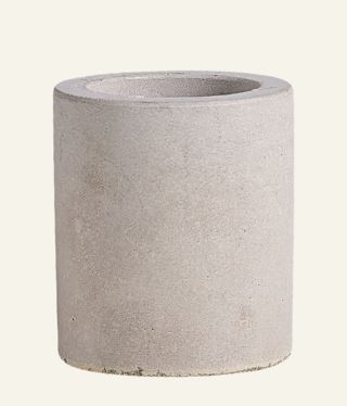 Concrete kynttilänjalka harmaa