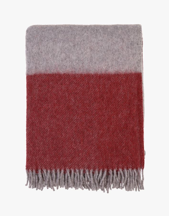 Gol stripe villahuopa moniväri/punainen - 130x170 cm moniväri/punainen - 1