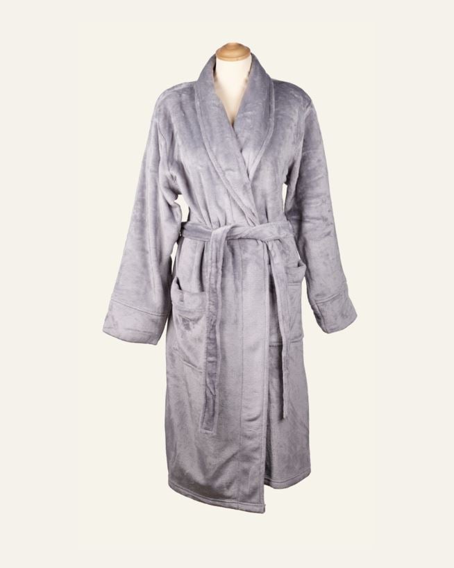 Kylpytakki harmaa - S/M harmaa - 1