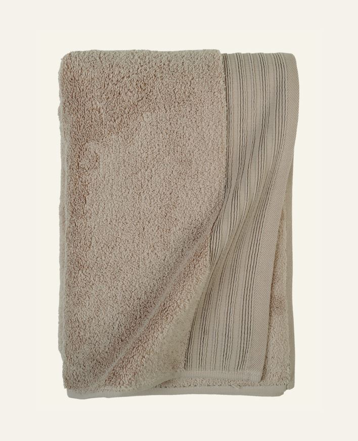 Pyyhe harmaanruskea - 50x70 cm harmaanruskea - 1