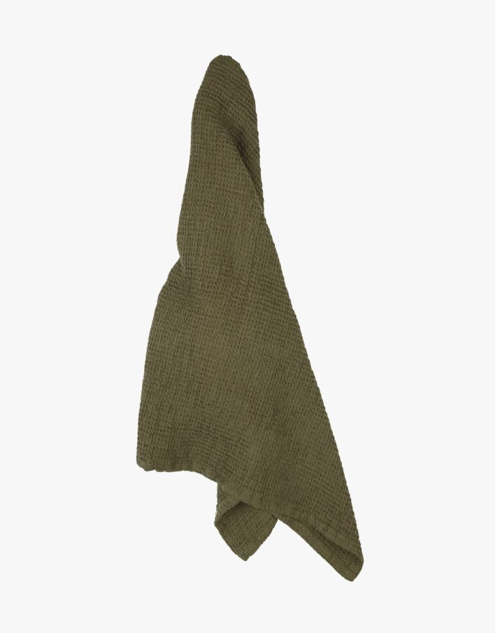 Keittiöpyyhe tummanvihreä - 47x70 cm tummanvihreä - 1