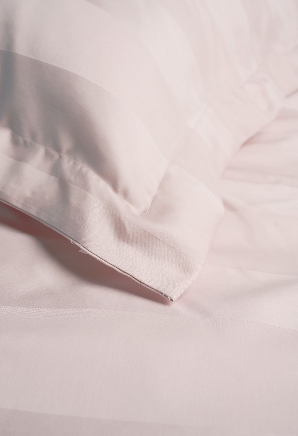 Pussilakanasetti satiinipuuvillaa puuteriroosa - 3