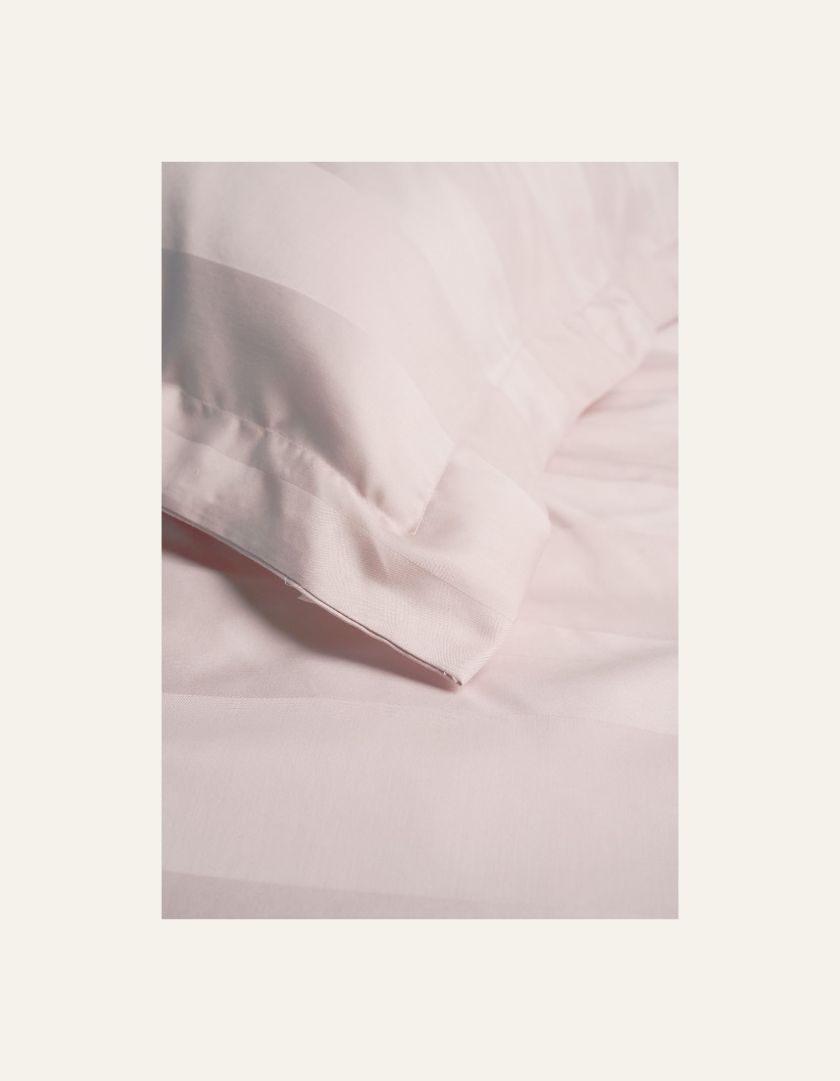 Pussilakanasetti satiinipuuvillaa puuteriroosa - 3