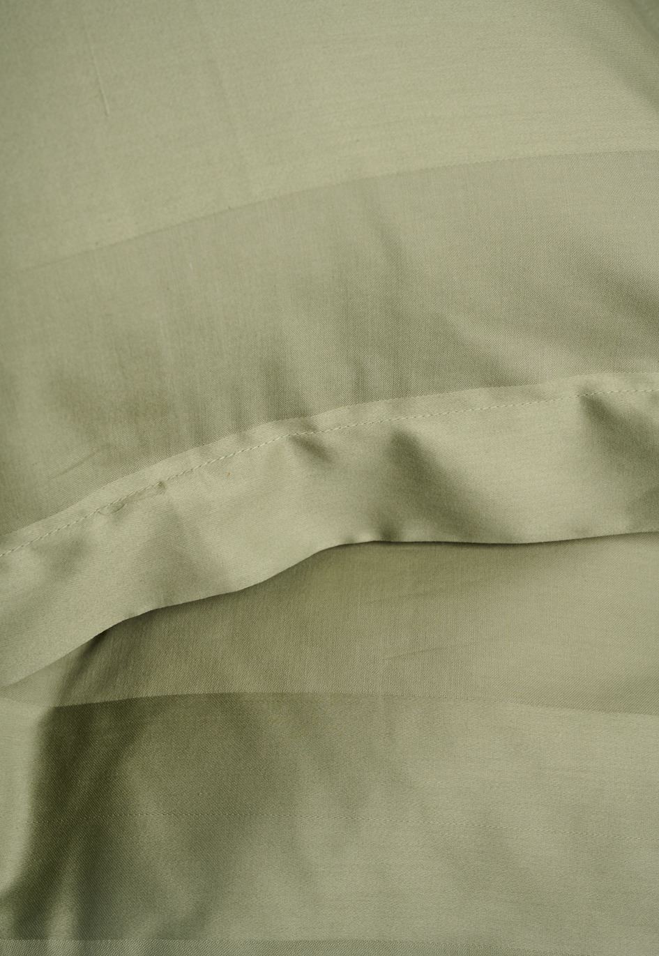 Pussilakanasetti satiinipuuvillaa vaaleanvihreä - 2