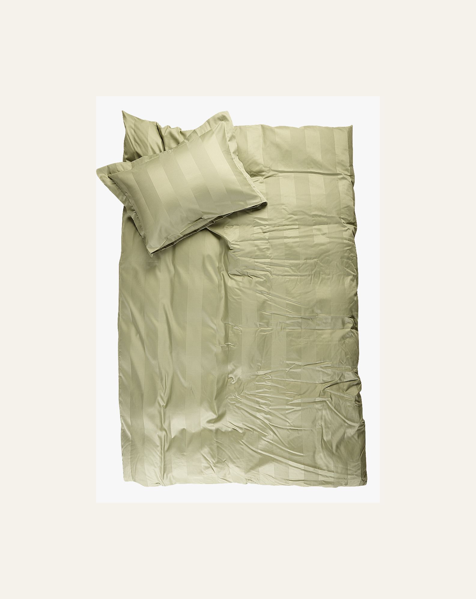 Pussilakanasetti satiinipuuvillaa vaaleanvihreä - 3