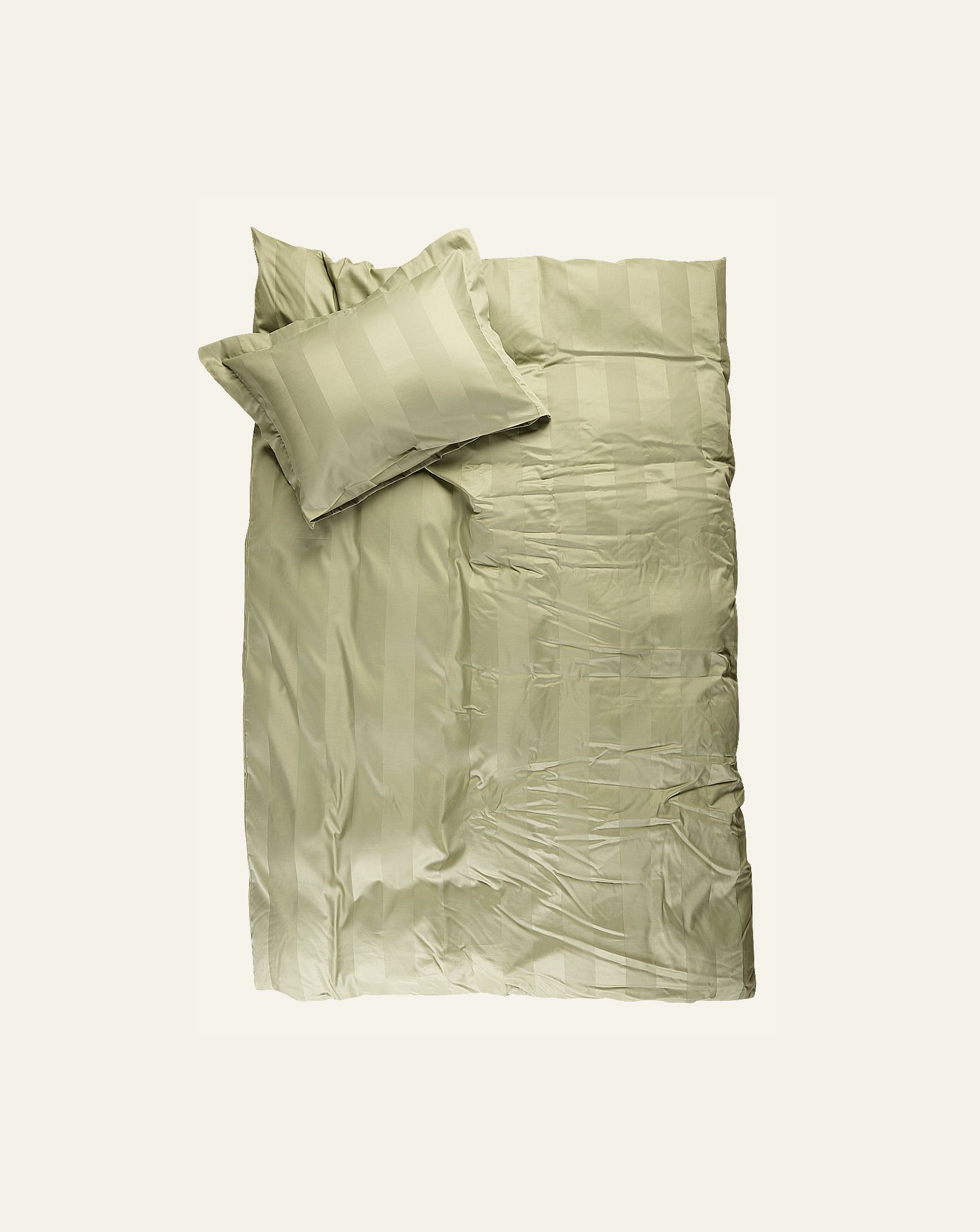 Pussilakanasetti satiinipuuvillaa vaaleanvihreä - 3