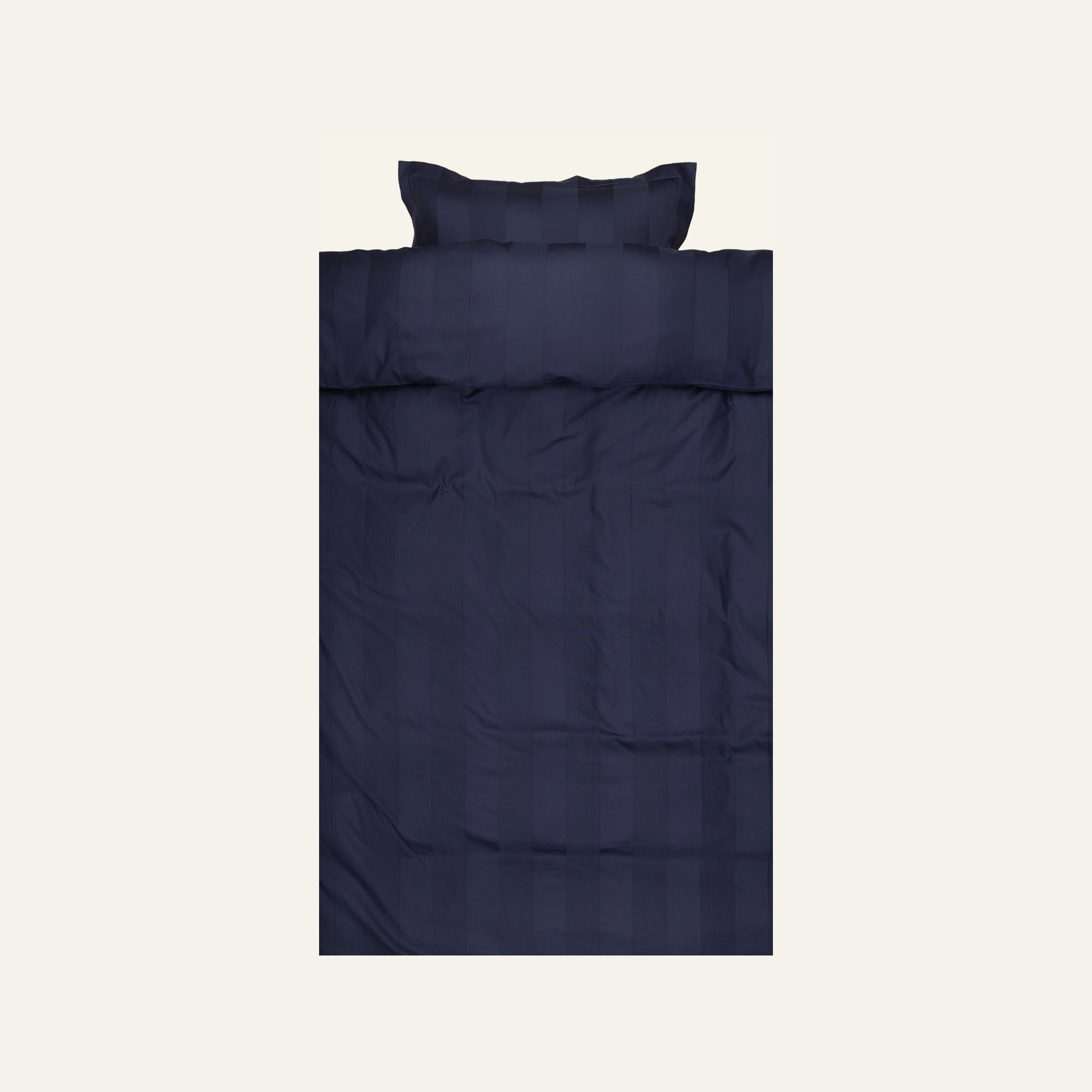 Pussilakanasetti satiinipuuvillaa sininen - 3