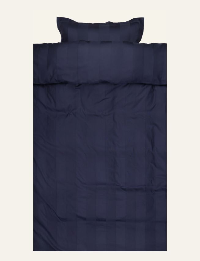 Pussilakanasetti satiinipuuvillaa sininen - 3