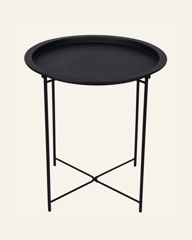 Pöytä musta - ø47 cm musta - 1