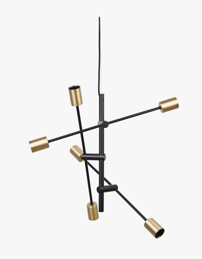 Kattovalaisin musta - 79x55x55 cm musta - 1