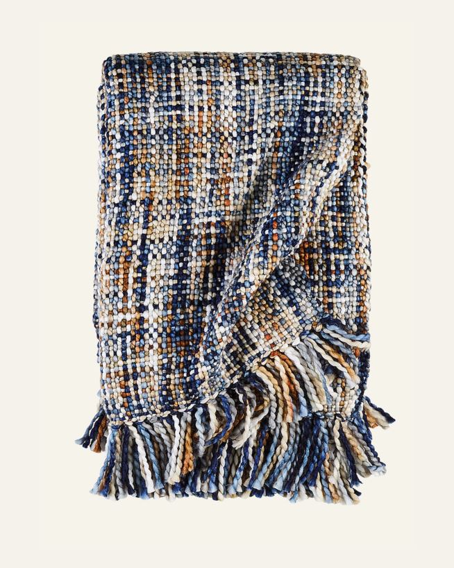 Torkkupeitto sininen - 130x170 cm sininen - 1