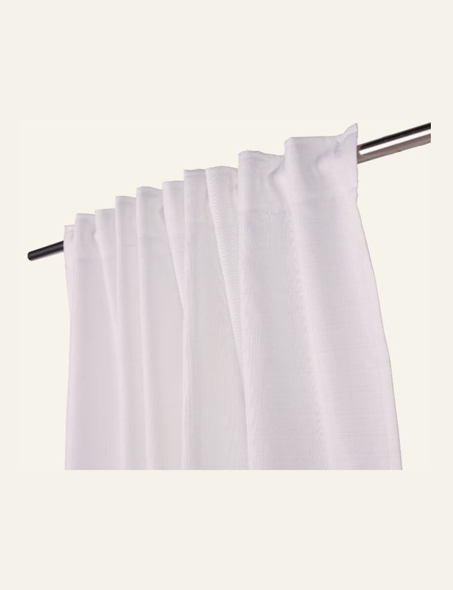 Verho luonnonvalkoinen - 3