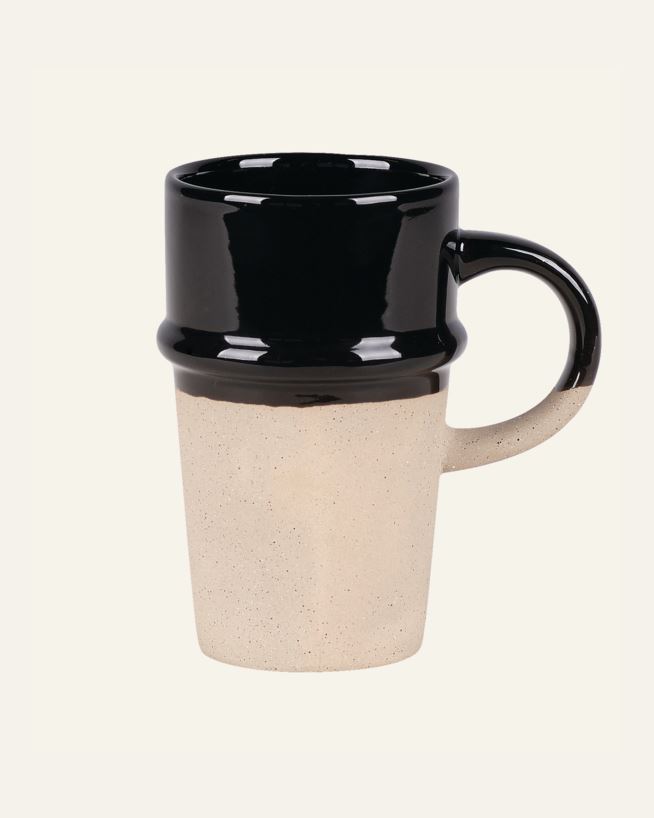 Iso kuppi musta - 11,7 cm ø 6,5 musta - 1