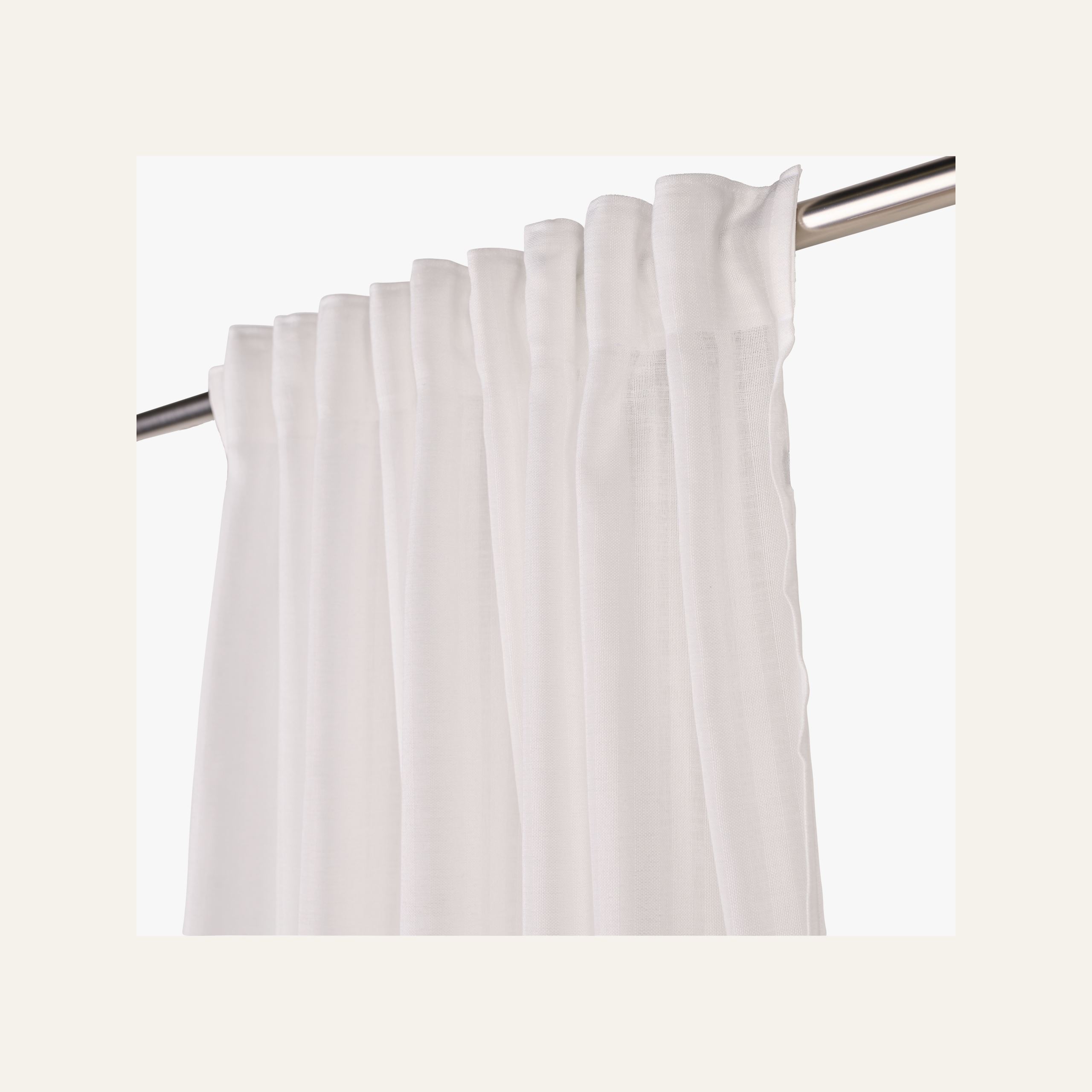 Verho luonnonvalkoinen - 2