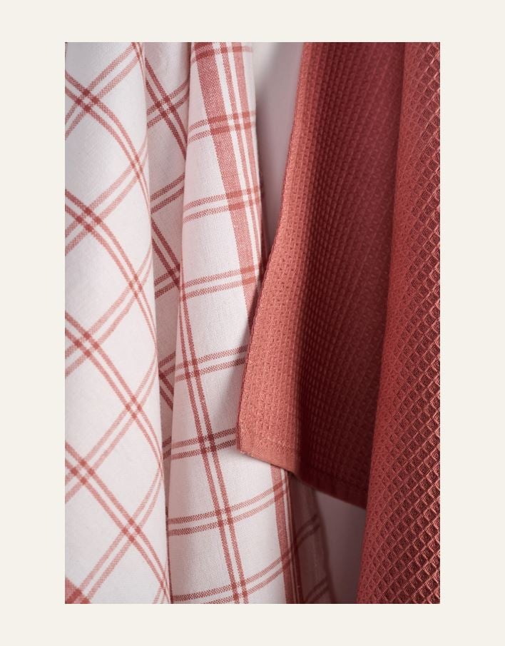 Keittiöpyyhe roosa - 2