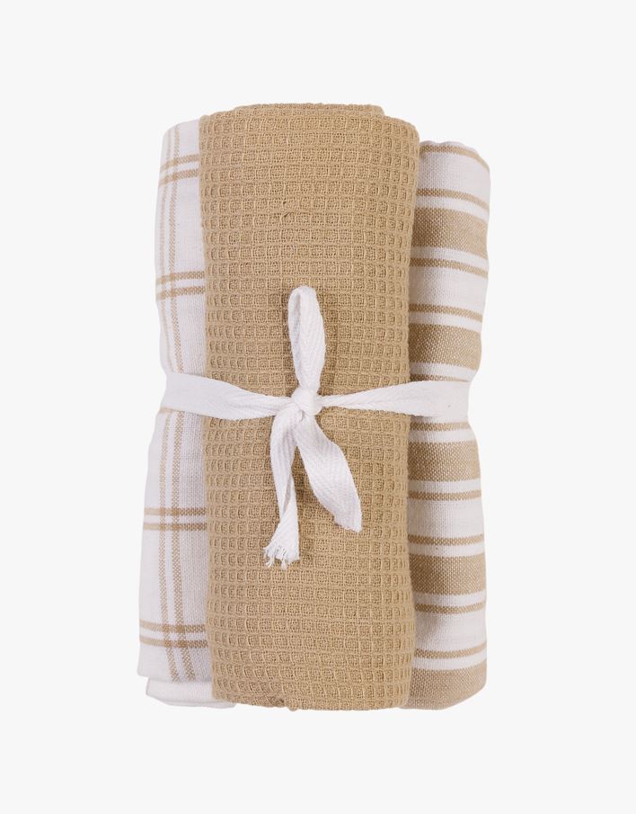 Keittiöpyyhe beige - 50x70 cm beige - 1