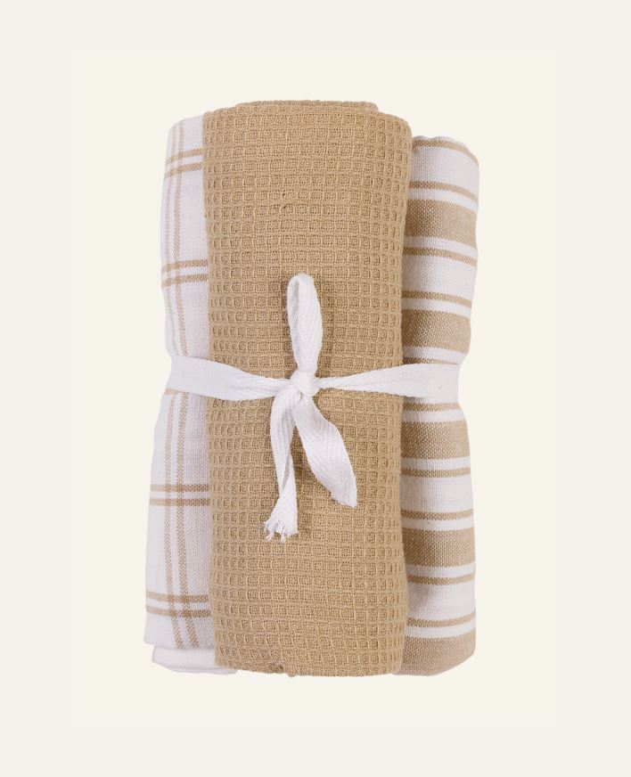 Keittiöpyyhe beige - 50x70 cm beige - 1