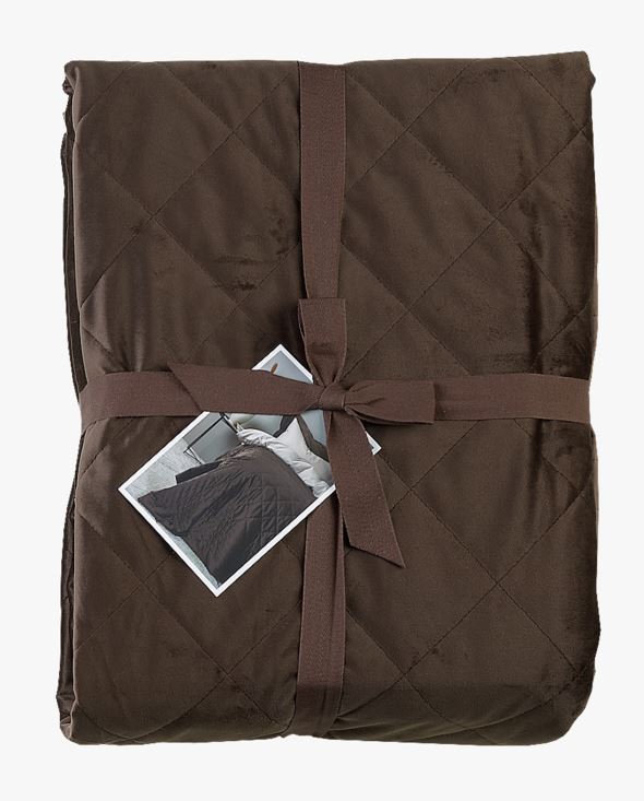 Päiväpeitto tummanruskea - 180x260 cm tummanruskea - 1