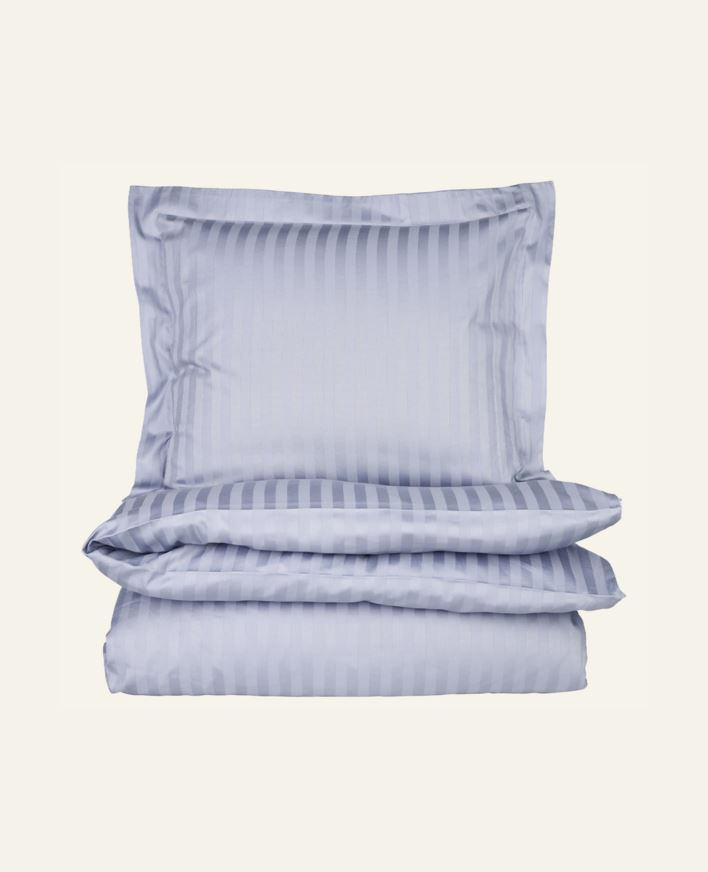 Pussilakanasetti satiinipuuvillaa harmaa - 150x210 cm harmaa - 1