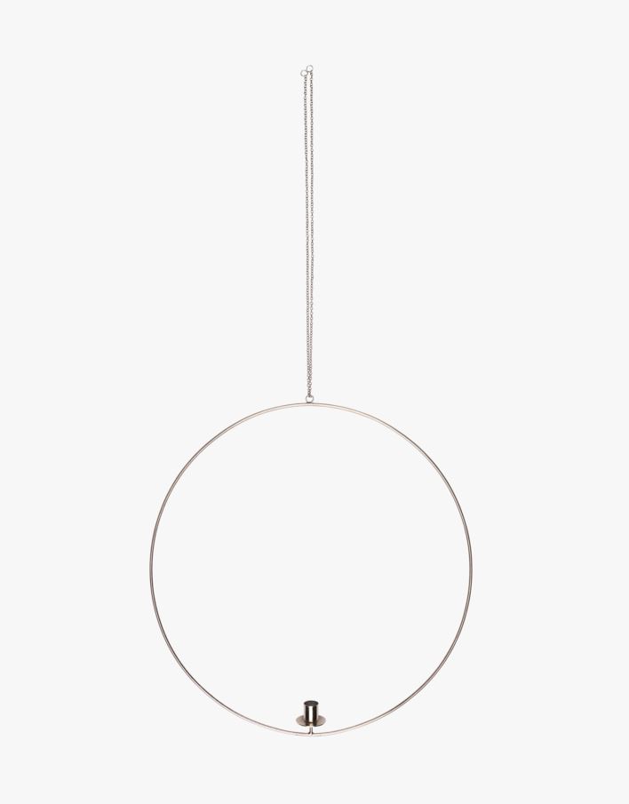 Kynttilänjalka hopea - ø50 cm hopea - 1