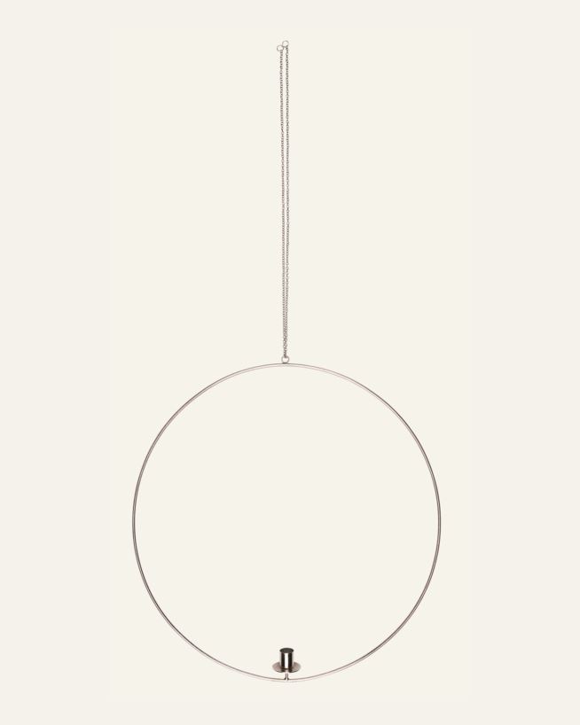 Kynttilänjalka hopea - ø50 cm hopea - 1