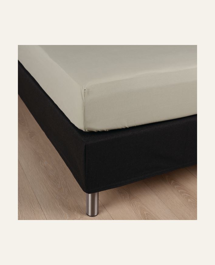 Muotoonommeltu aluslakana vaaleanvihreä - 90x200 cm vaaleanvihreä - 1