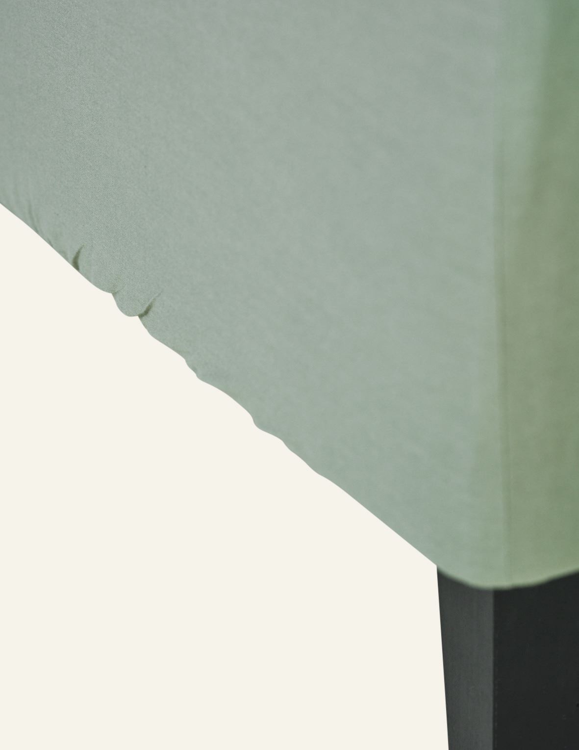 Muotoonommeltu aluslakana vaaleanvihreä - 3