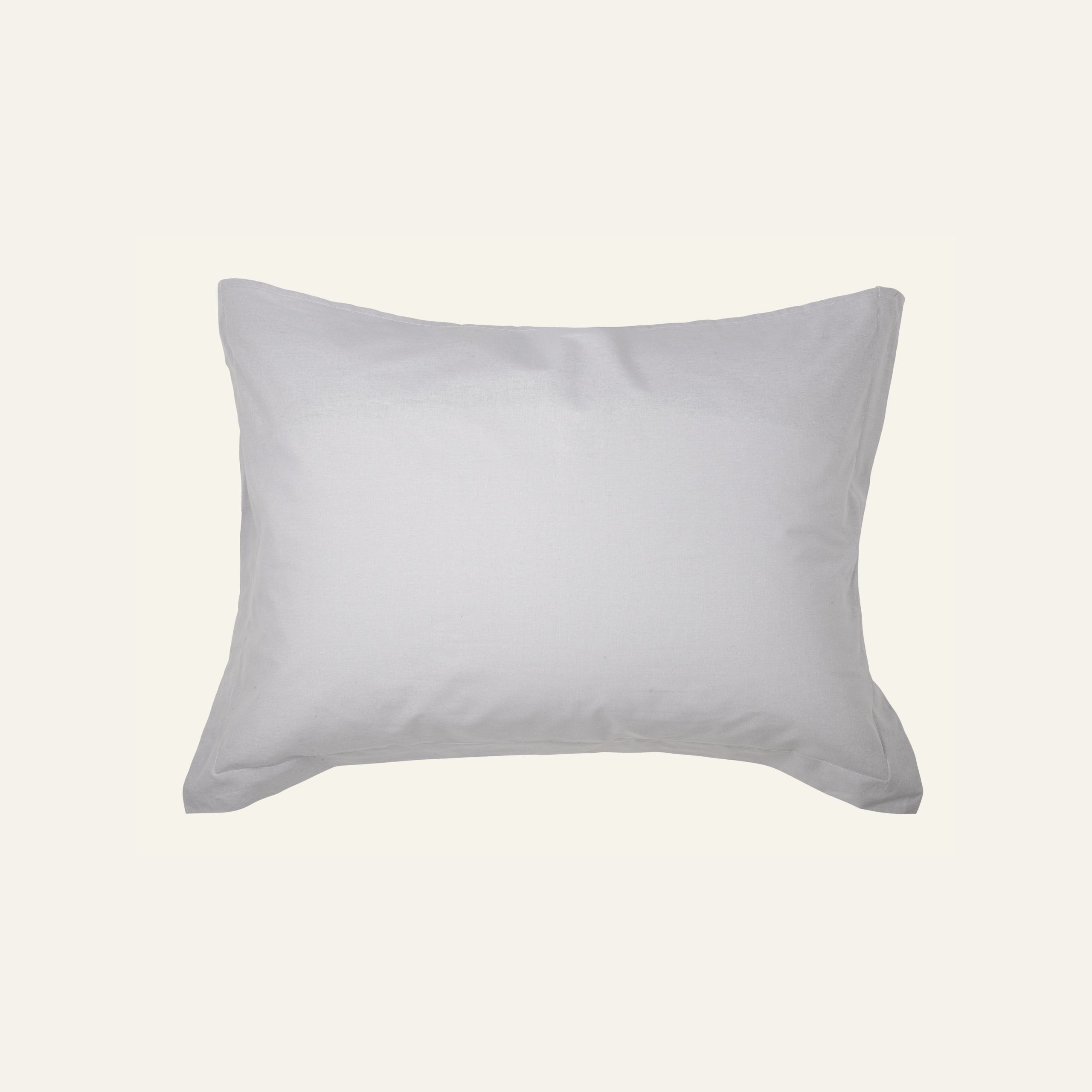 Tyynyliina puuvillaa vaaleanharmaa - 2