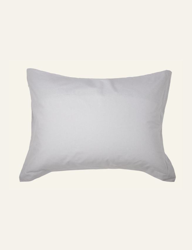 Tyynyliina puuvillaa vaaleanharmaa - 2