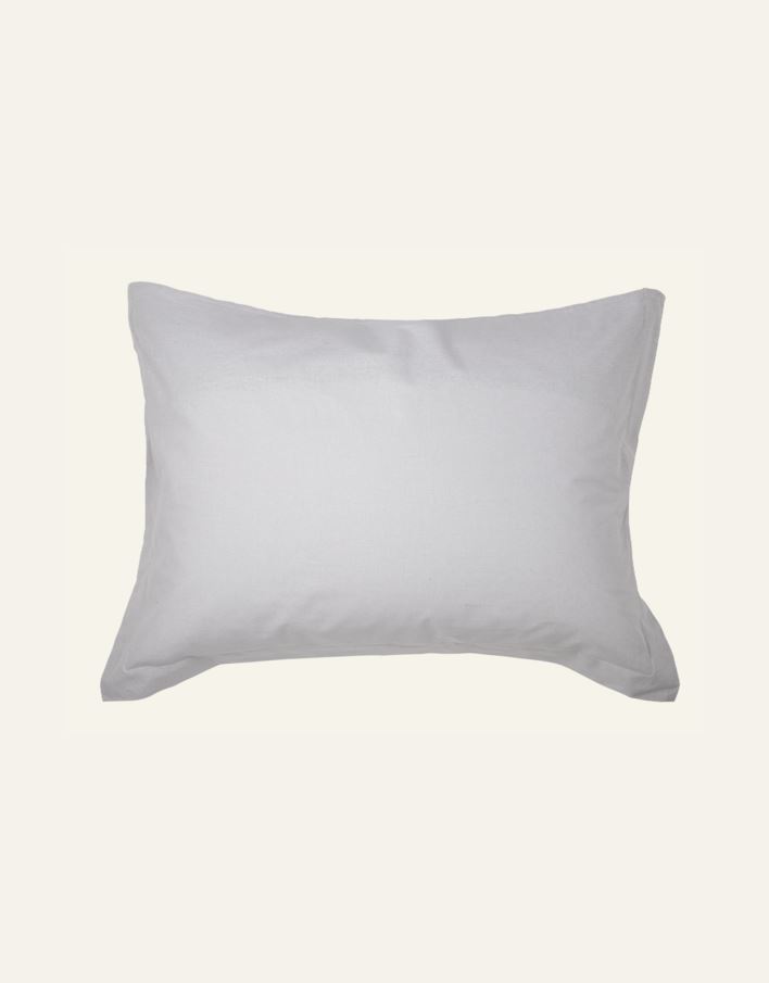 Tyynyliina puuvillaa vaaleanharmaa - 2