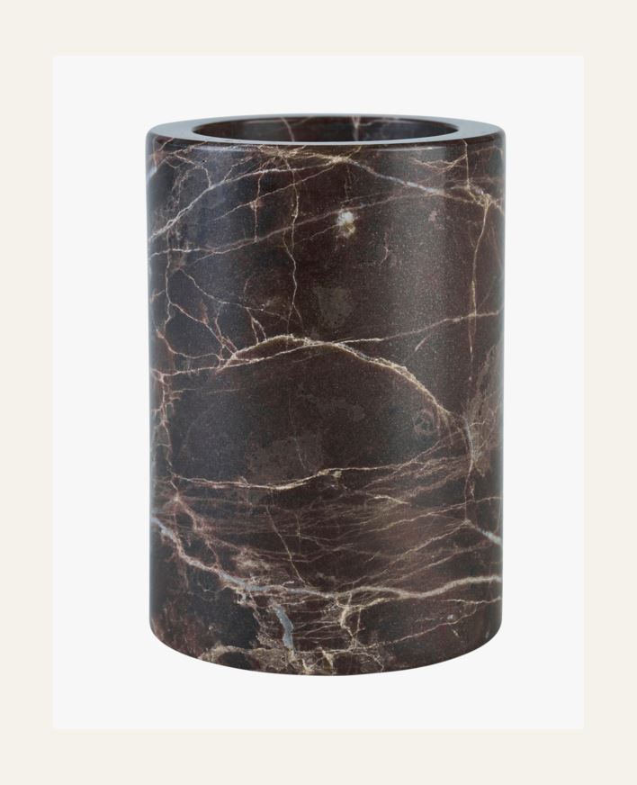 Hammasharjamuki ruskea - 7x7x10 cm ruskea - 1