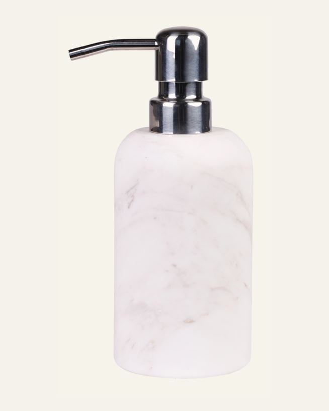 Saippuapumppu valkoinen - 7x7x12 cm valkoinen - 1